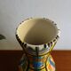Vase Keraluc Quimper vintage 60's 70's with geometric decorations