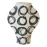 Vase En Céramique ‘Dripping Rounds’