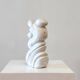 1970s Carrara marble Belgian sculpture
