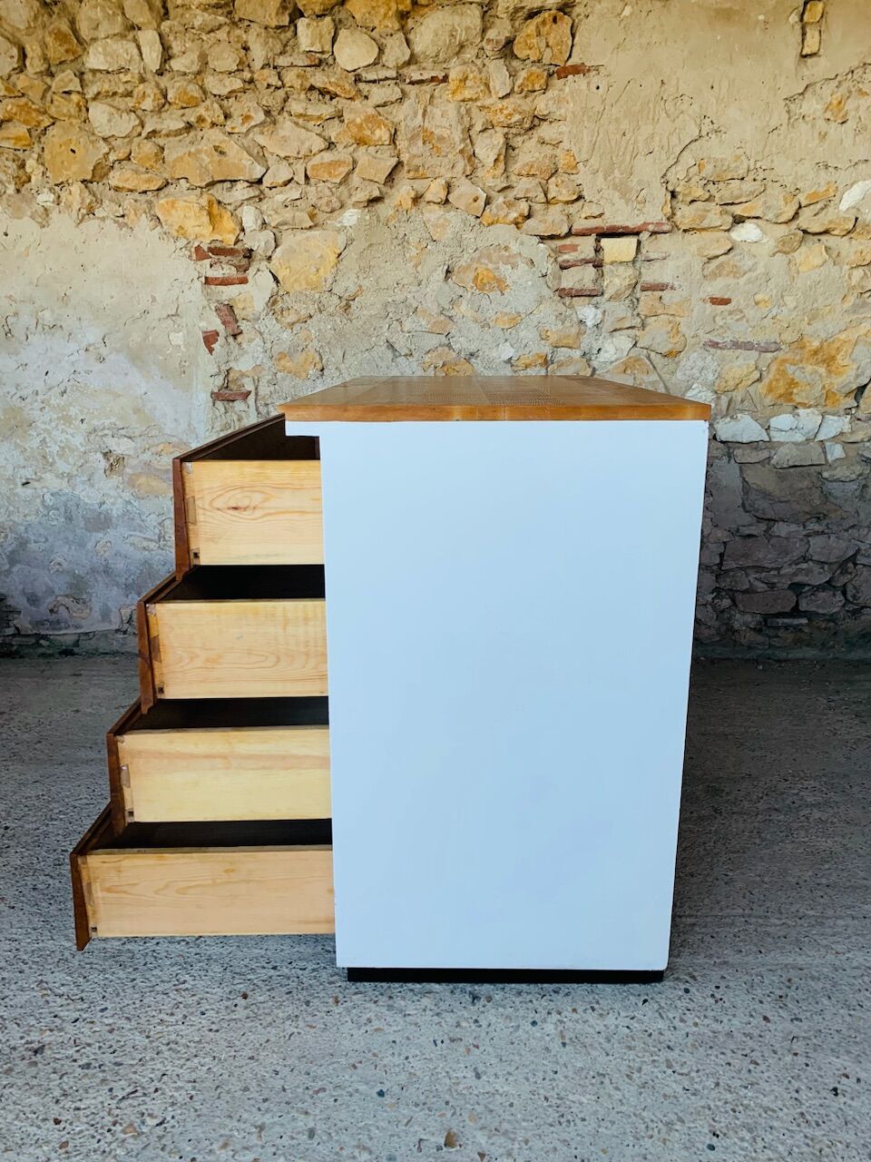 Vintage drawer loom cabinet, Circa 50's/60's