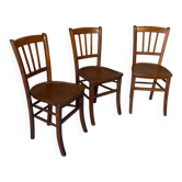 Set of 3 vintage Luterma chairs
