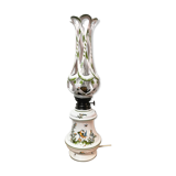 Moustiers earthenware lamp from Lallier