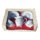 Porcelain tea set from the Seltmann weiden-E-Bavaria factory, new Theresia model