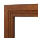 Scandinavian oak mirror, Sweden 1960, 100 x 55cm