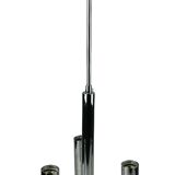 Lustre Spoutnik à 6 flammes des années 60 des années 70 par Hustadt Leuchten Allemagne