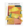 Official poster Roland Garros 1998