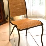 Dining table and chairs by Sylvain Subervie
