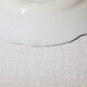 Set of 4 dessert plates in earthenware of St Amand model Regency, iron earth