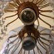 Pair of vintage tassel wall light