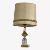 Brass and Crystal D'albret lamp