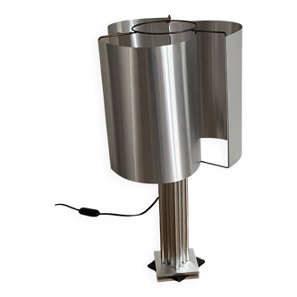 Space Age lamp with Max Sauze shade. 1970.