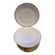 12 flat porcelain plates from Chartres sur Cher, Tiffonnet et Cie