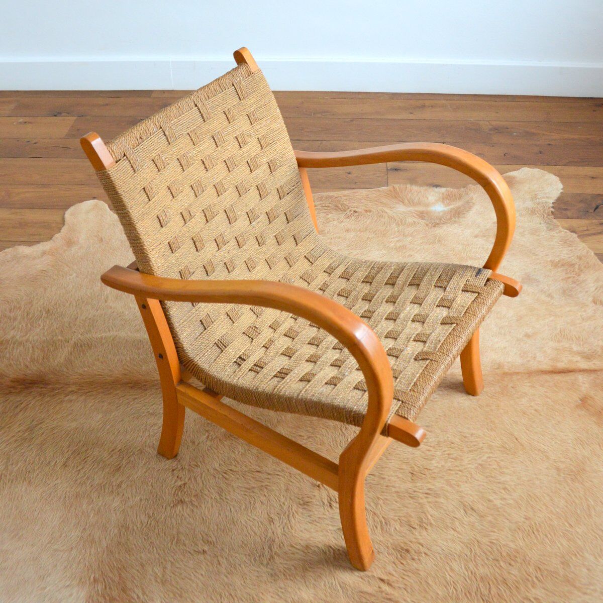 Fauteuil Bauhaus par Erich Dieckmann Art Déco 1920 / 1930s