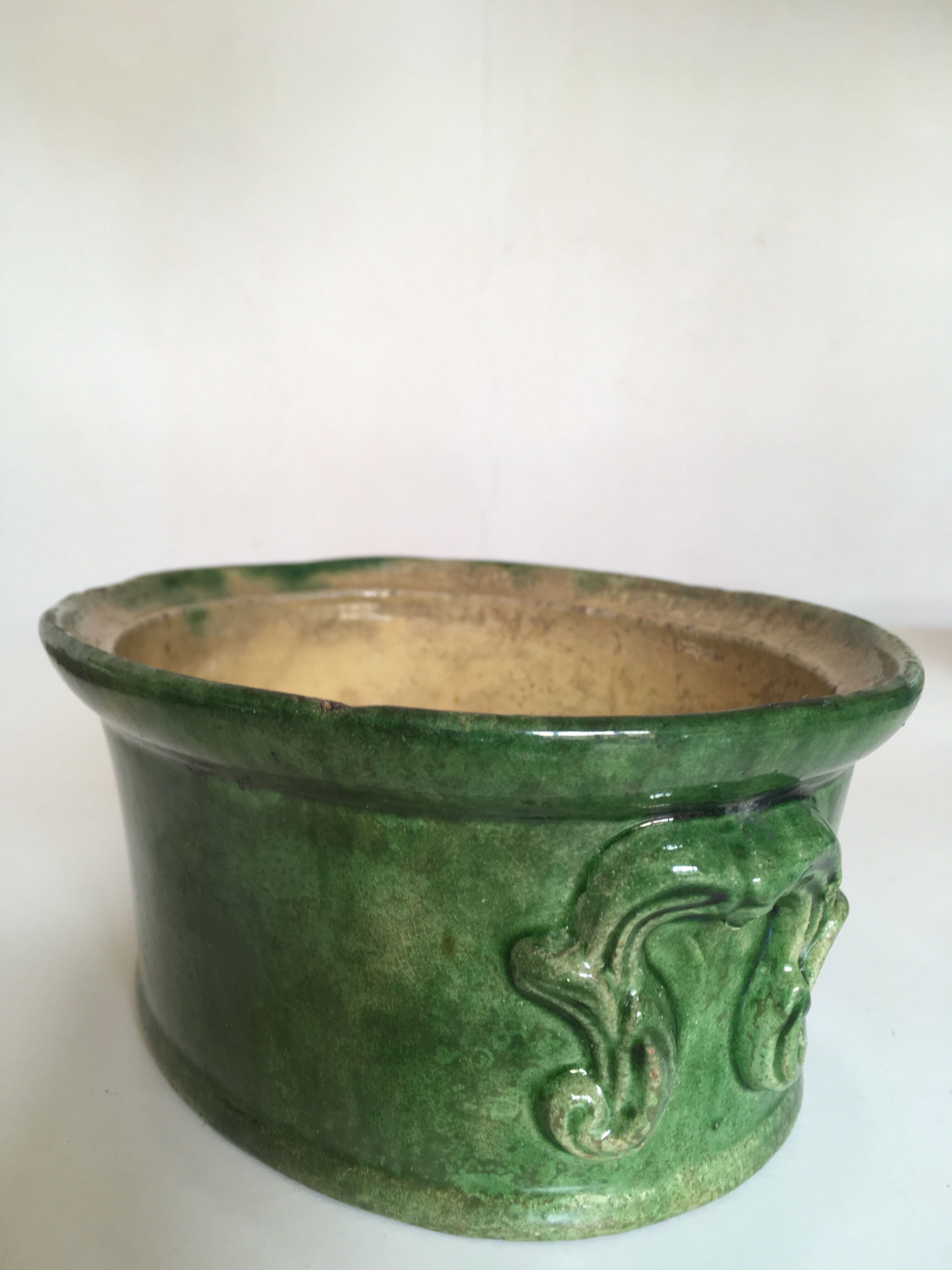 Ground soil dish 19th L'Herminé in Orchies