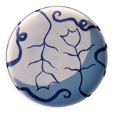 Fleurs de l'océan - plateau en céramique