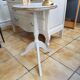 Guéridon console bois vintage