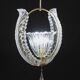 Amazing Murano Glass Art Deco Pendant Chandelier by Ercole Barovier, 1940s