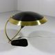 Brass & glass rare desk lamp 1950’s