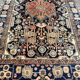 Magnifique tapis ancien persan Nahavand noué main