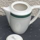 Coffee maker, milk jug and sugar bowl, Lumière, Digoin and Sarreguemines models