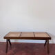 B.T.H. Flats 3 wooden bench – dark brown