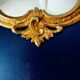 Miroir ancien anges musiciens style Victorien Baroque