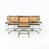 Set of 8 Dining Chairs Style B32 by Marcel Breuer
