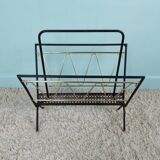 Metal and brass magazine holder