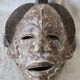 Masque Africain Vintage Bois Sculpté et Patiné, Gabon, TBE