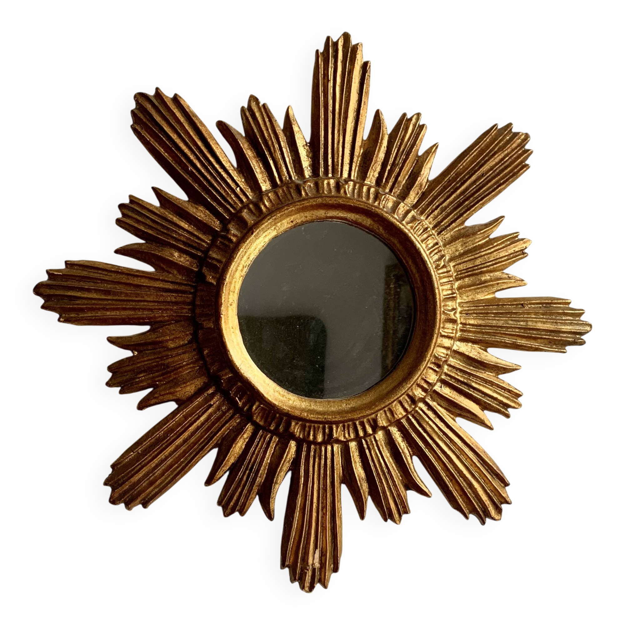 Vintage sun mirror 47x 47cm