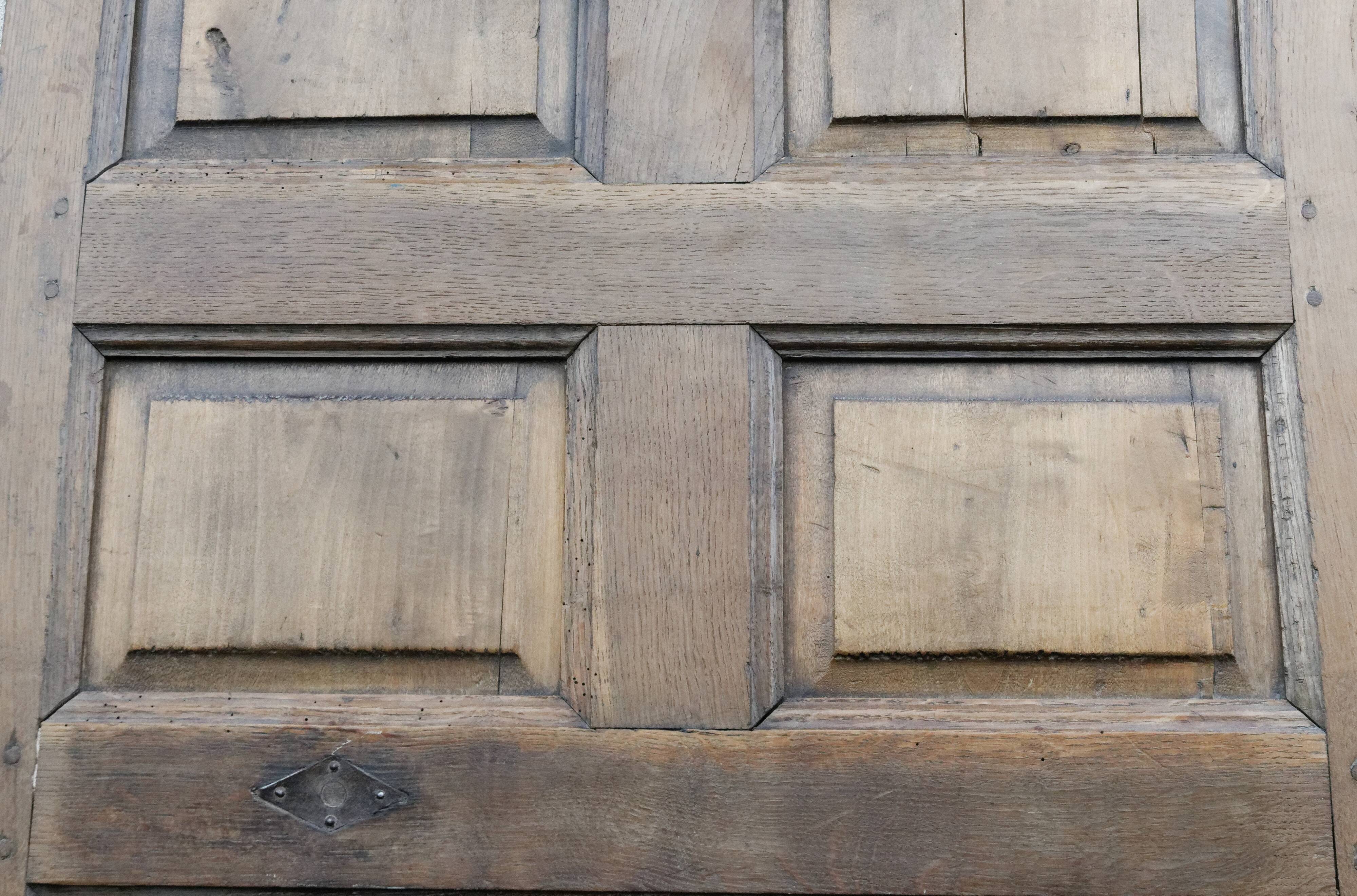 Old oak coatrack