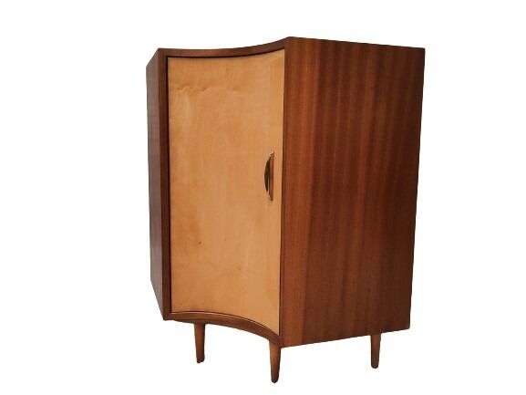 Mid Century corner cabinet