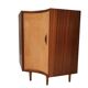 Mid Century corner cabinet