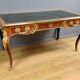 Regency style marquetry desk in precious woods – Late 19th century