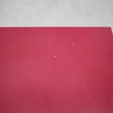 Vintage formica bistro table, wooden base side table