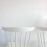 Set of six vintage Scandinavian chairs