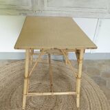 Rattan desk