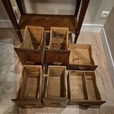 Secretary cabinet from the Art Deco period.