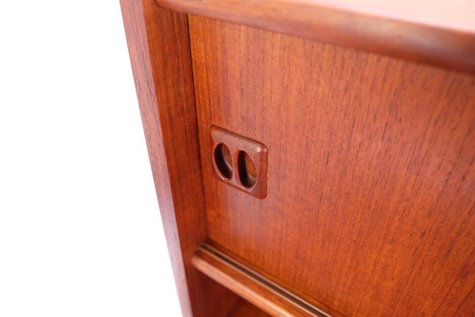 Vintage Danish secretary from the 1960s/70s, in teak, mid-century style.