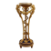Antique gilded bronze and porcelain tripod, France, 19th century