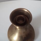 Bougeoir ancien original en laiton