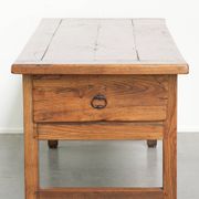 Antique French farmhouse dining table for 4/ 6 people from the 18th century