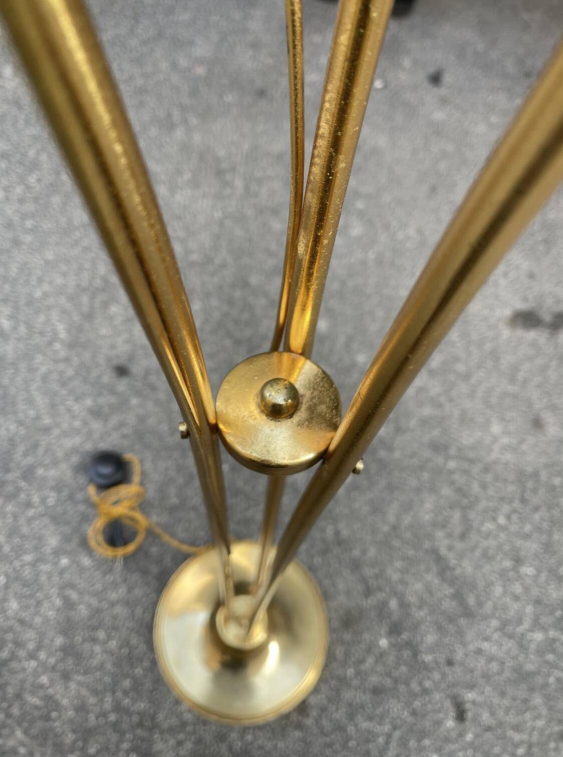 Lampada da terra vintage, anni '60