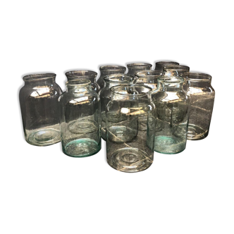 Hungary glass jars