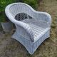 Rattan armchair