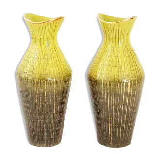 Paire de vases italiens 1950