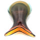 Big Flavio Poli Glass Vase for Seguso 1960s