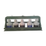 Vintage spice shelf