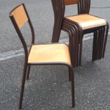 Set of 7 Mullca chairs