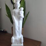 Plaster statue of the Virgin and Child